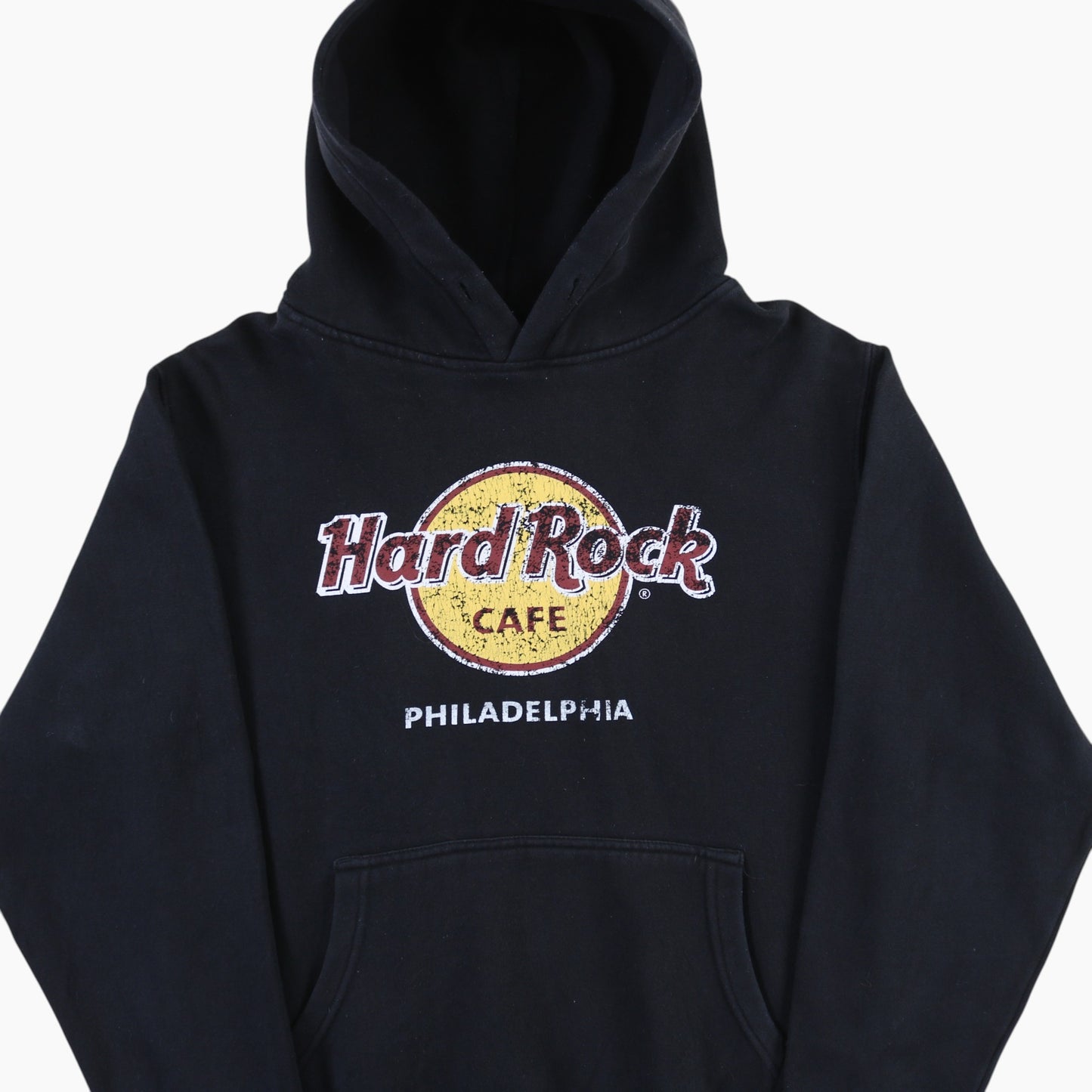 'Philadelphia' Hooded Sweatshirt - Black
