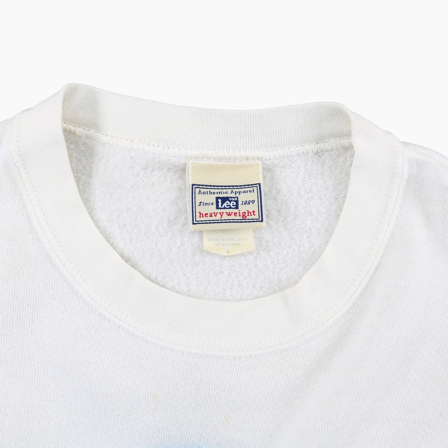 Lee 'Snowman' Sweatshirt - White