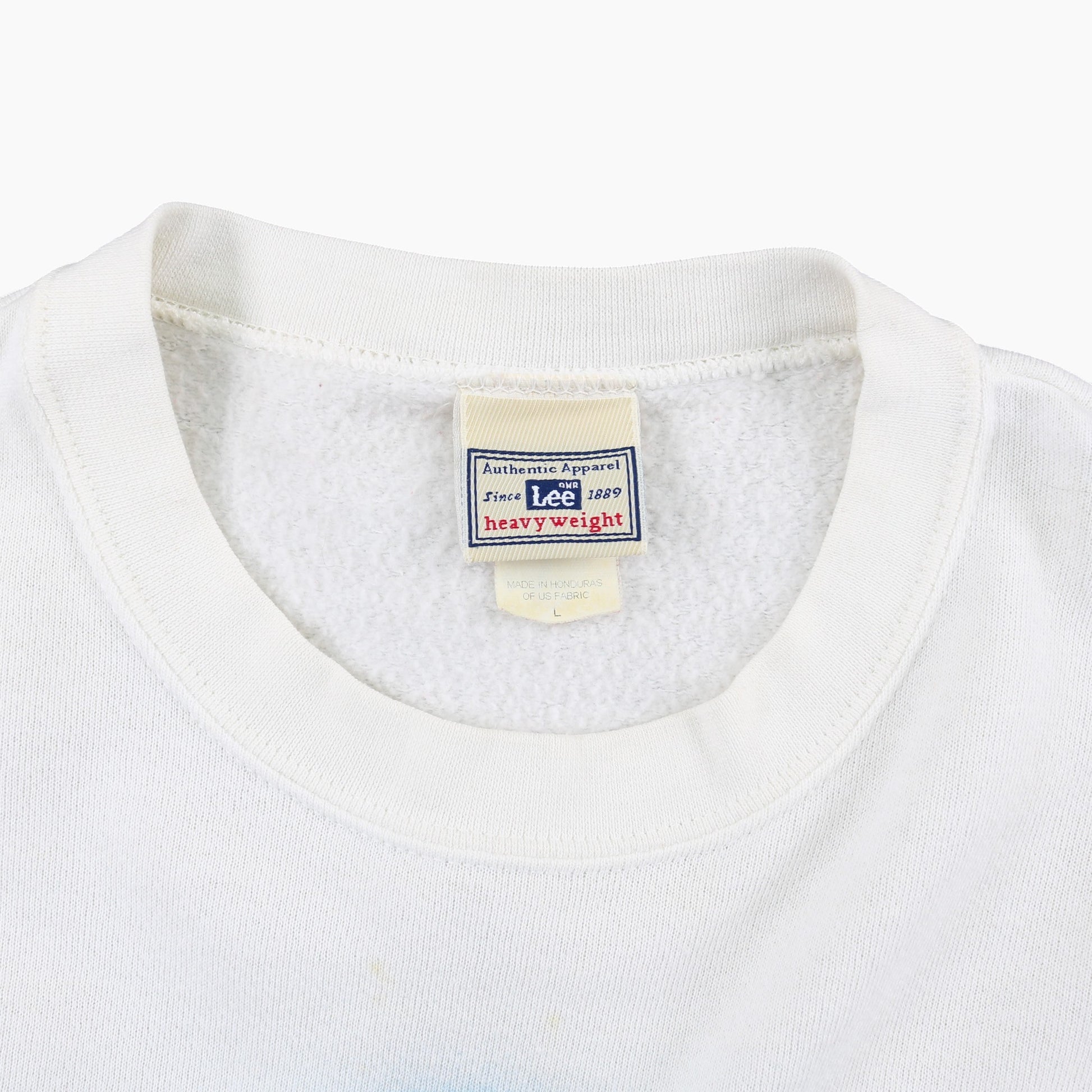 Lee 'Snowman' Sweatshirt - White