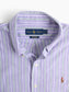Vintage Shirt - Purple Stripe