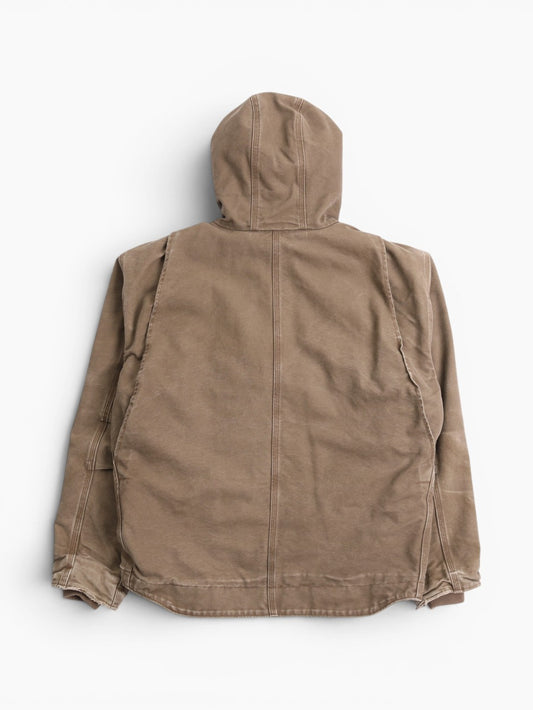 Active Hooded Jacket - Brown