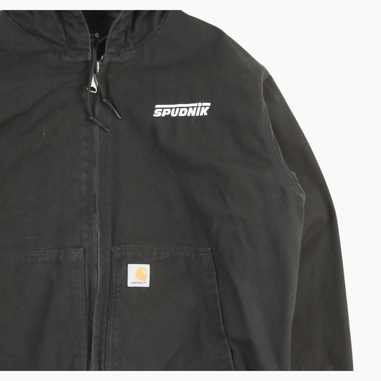 Hooded Active Jacket - Black