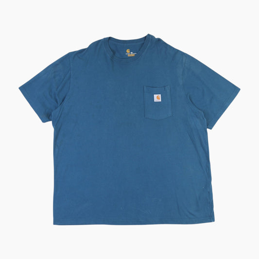 Pocket T-shirt - Blue