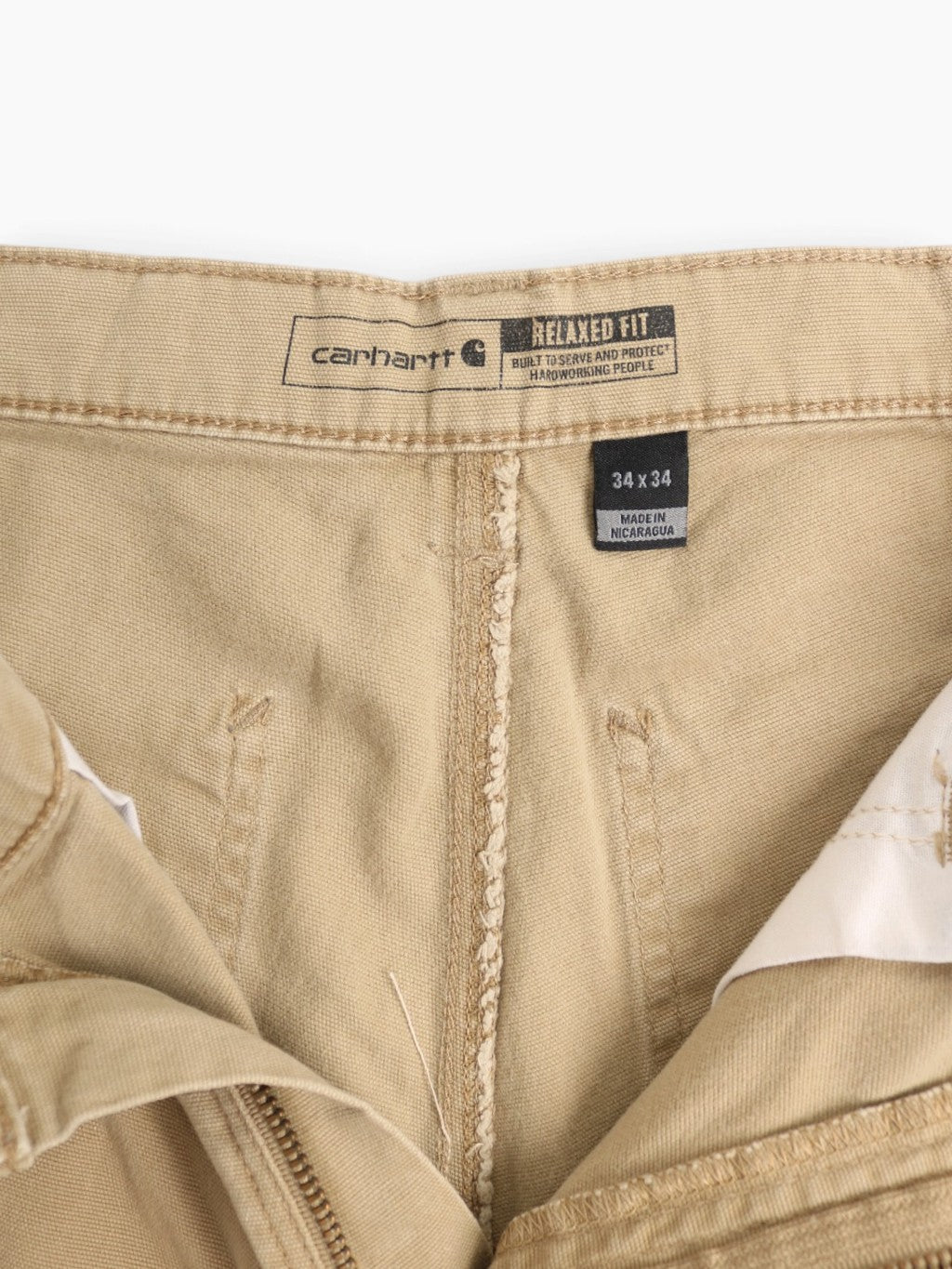 Carpenter Shorts - Beige - 34"