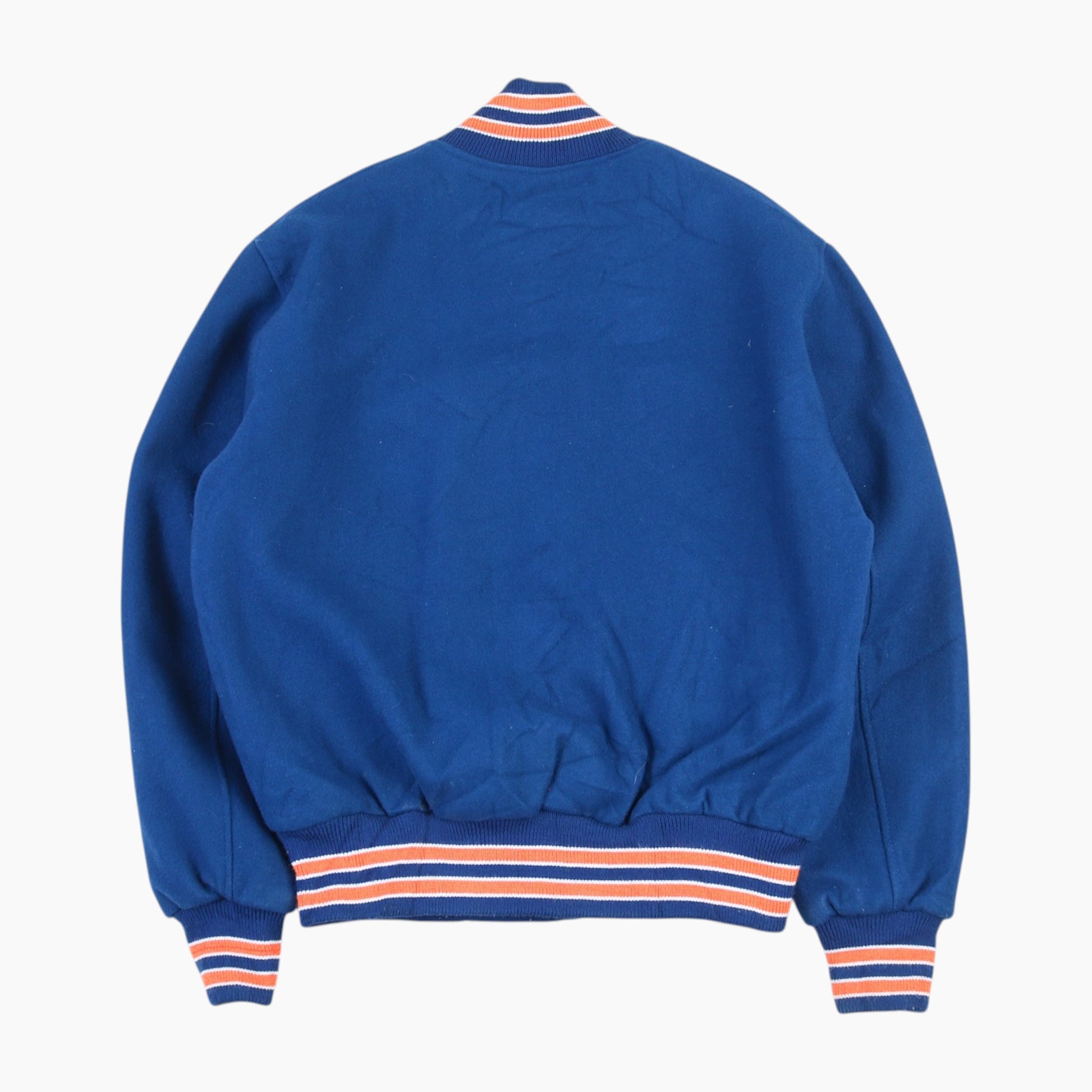 Vintage Varsity 'New York Mets' Bomber Jacket - Blue