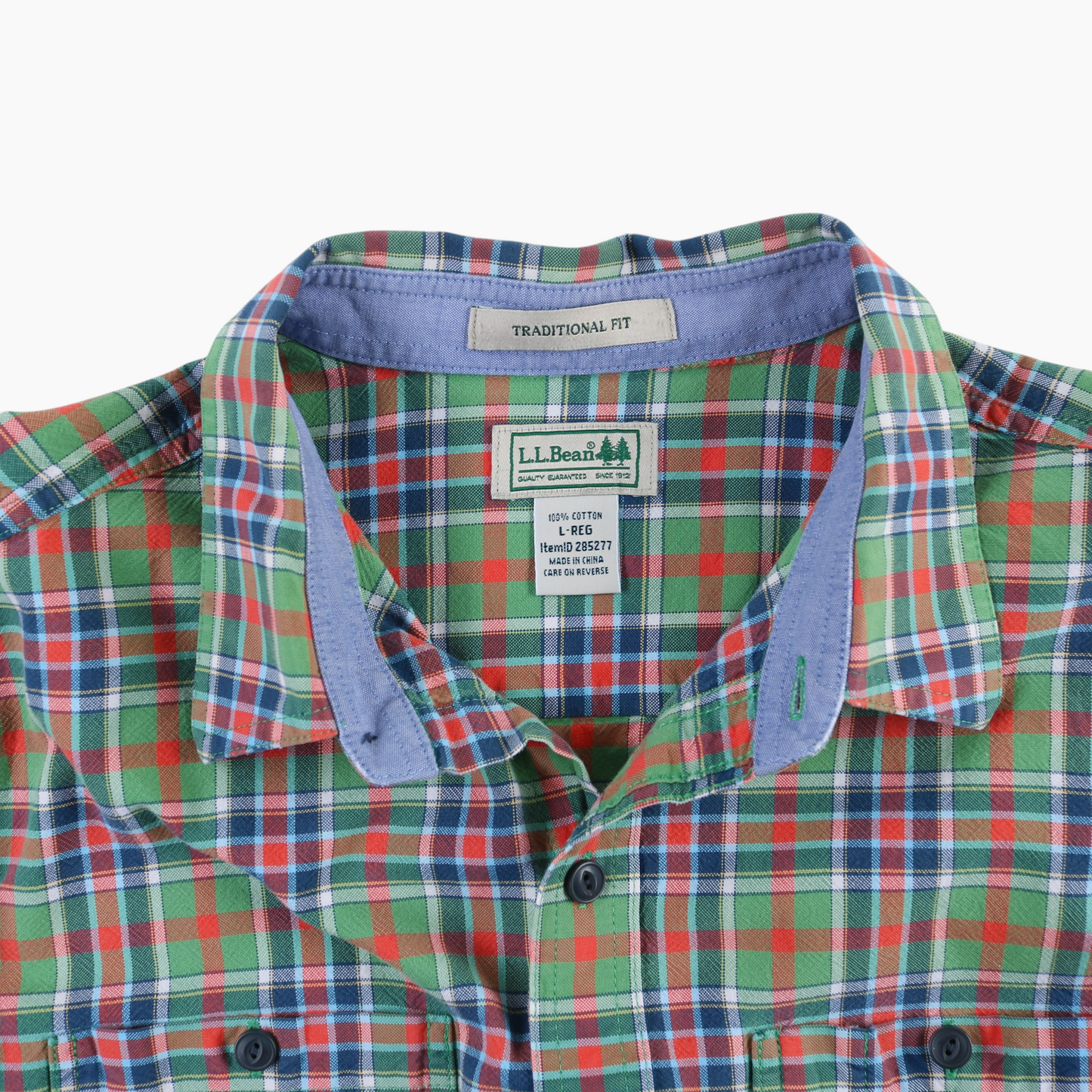 Vintage Shirt - Green Check
