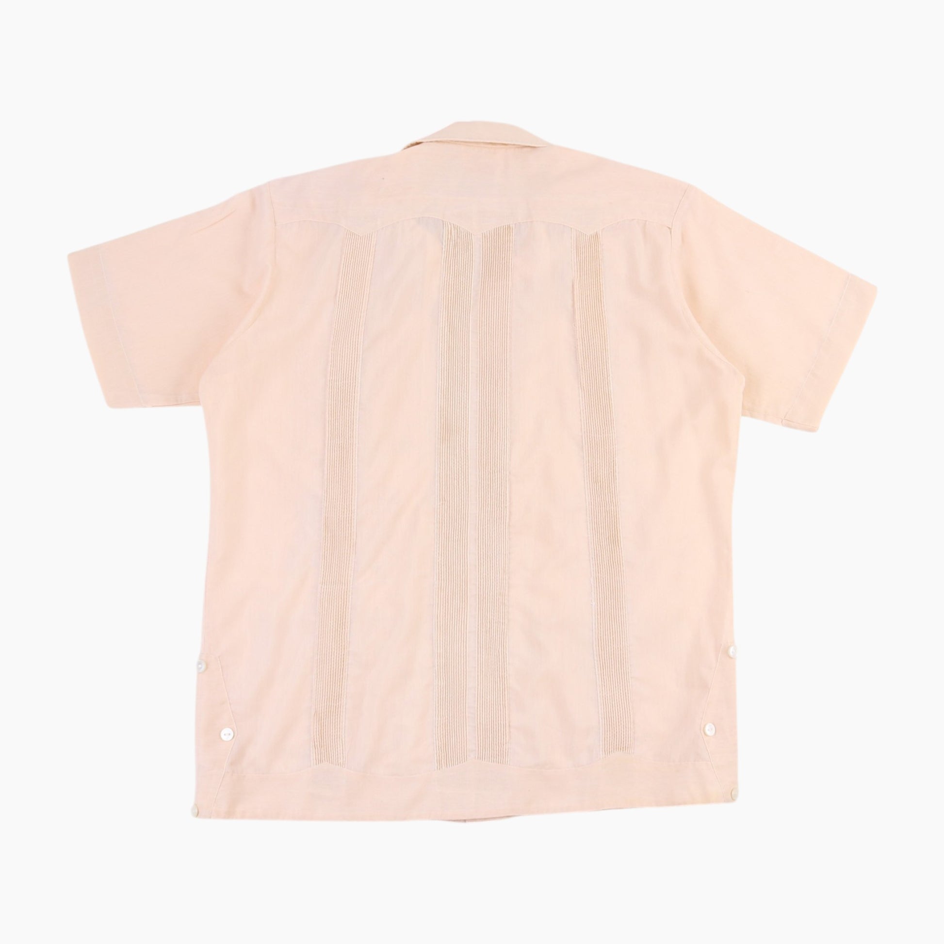 Vintage Cuban Guayabera Shirt