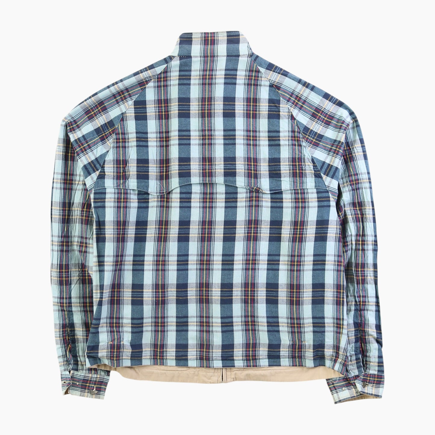 Vintage Reversible Harrington Jacket - Checkered