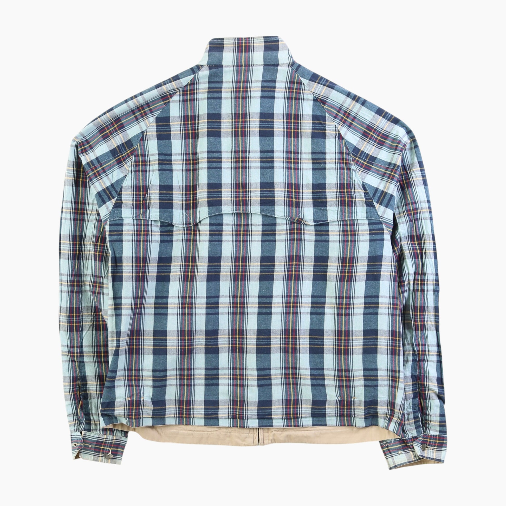 Vintage Reversible Harrington Jacket - Checkered