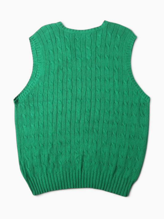 Polo Golf Cable Knit Vest