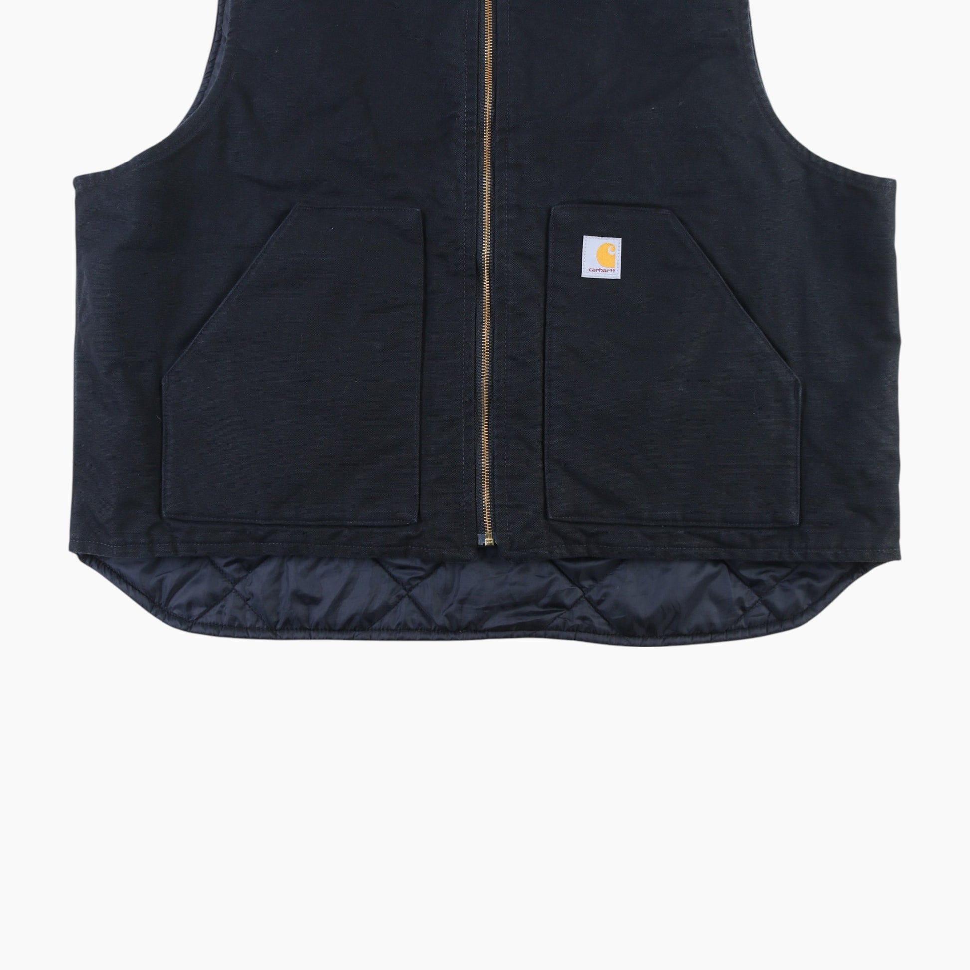 Lined Vest - Black