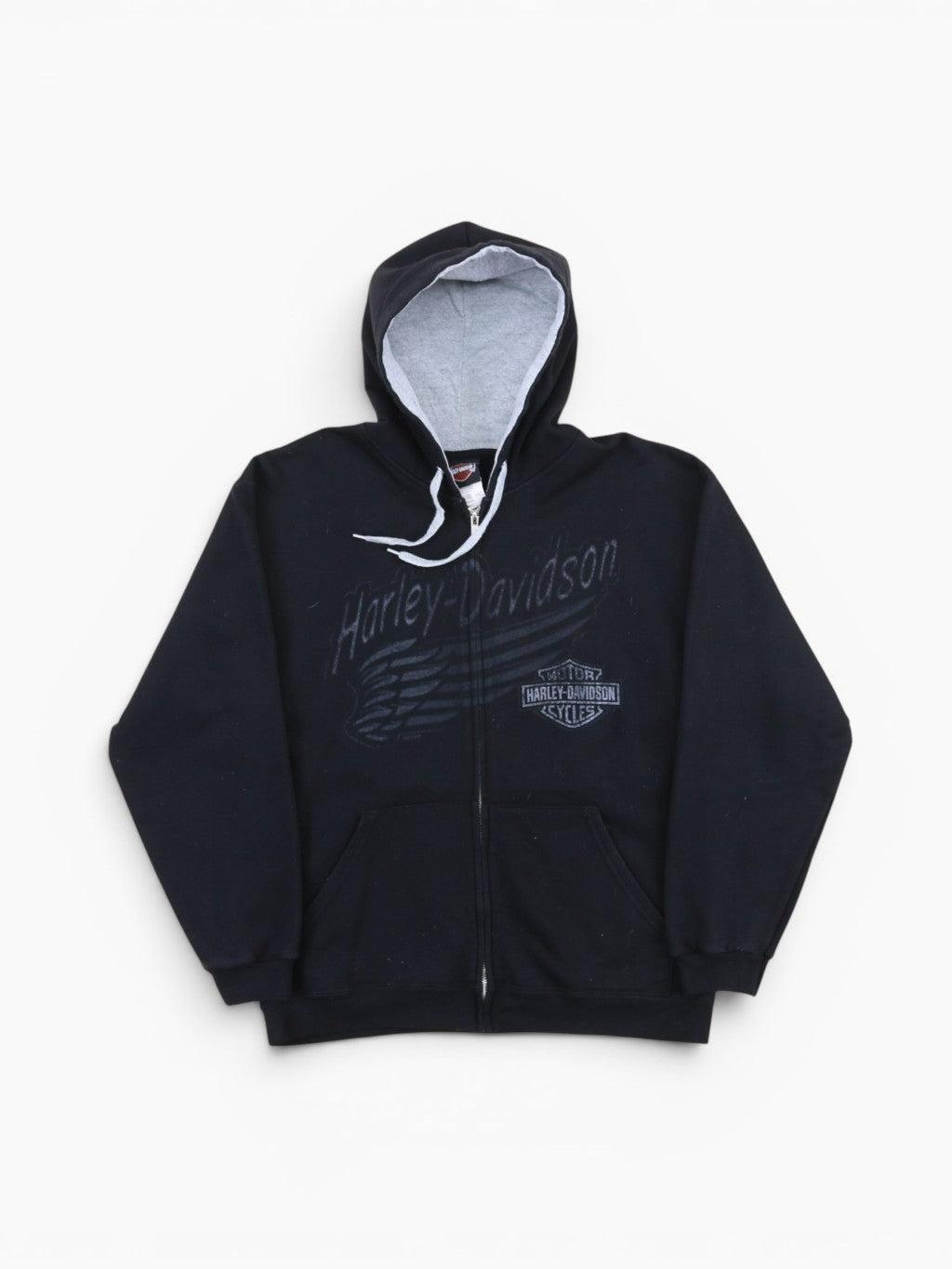 'Visalia' Hooded Sweatshirt - Black