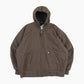 Hooded Active Jacket - Brown