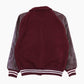 Vintage Varsity 'C' Bomber Jacket - Maroon