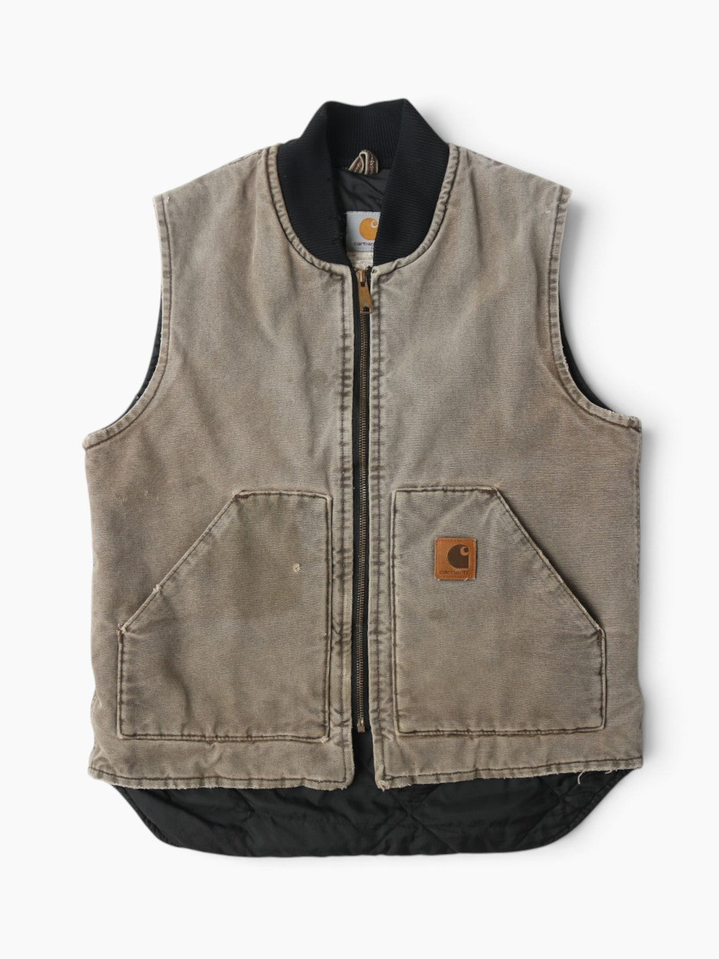 Lined Vest - Beige