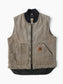 Lined Vest - Beige