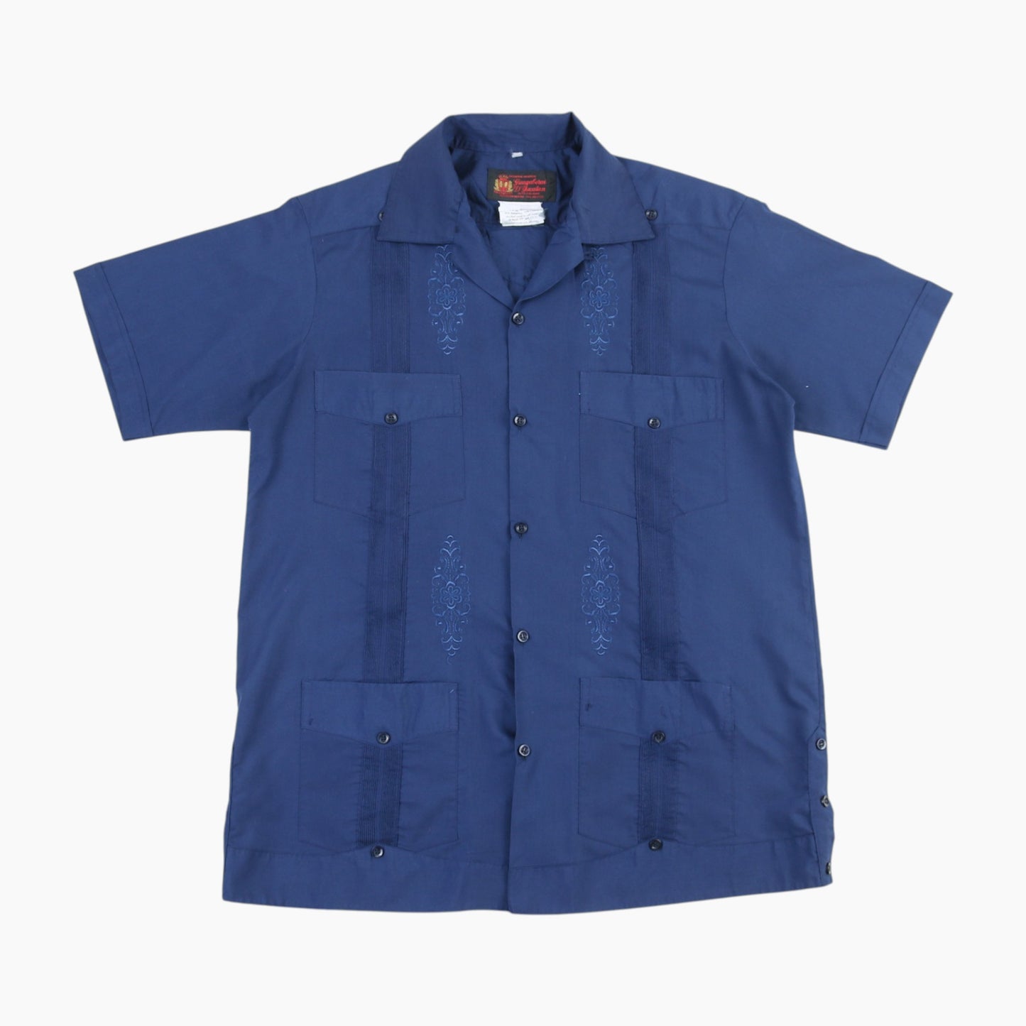 Vintage Cuban Guayabera Shirt