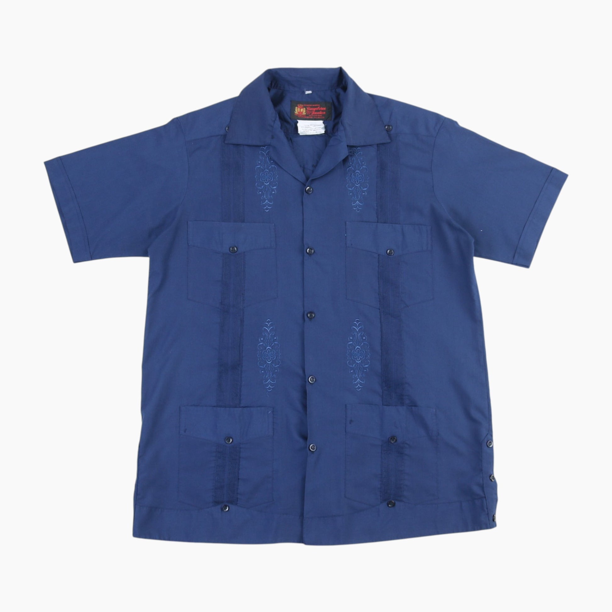Vintage Cuban Guayabera Shirt