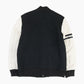 Vintage Varsity 'Liful' Bomber Jacket - Black