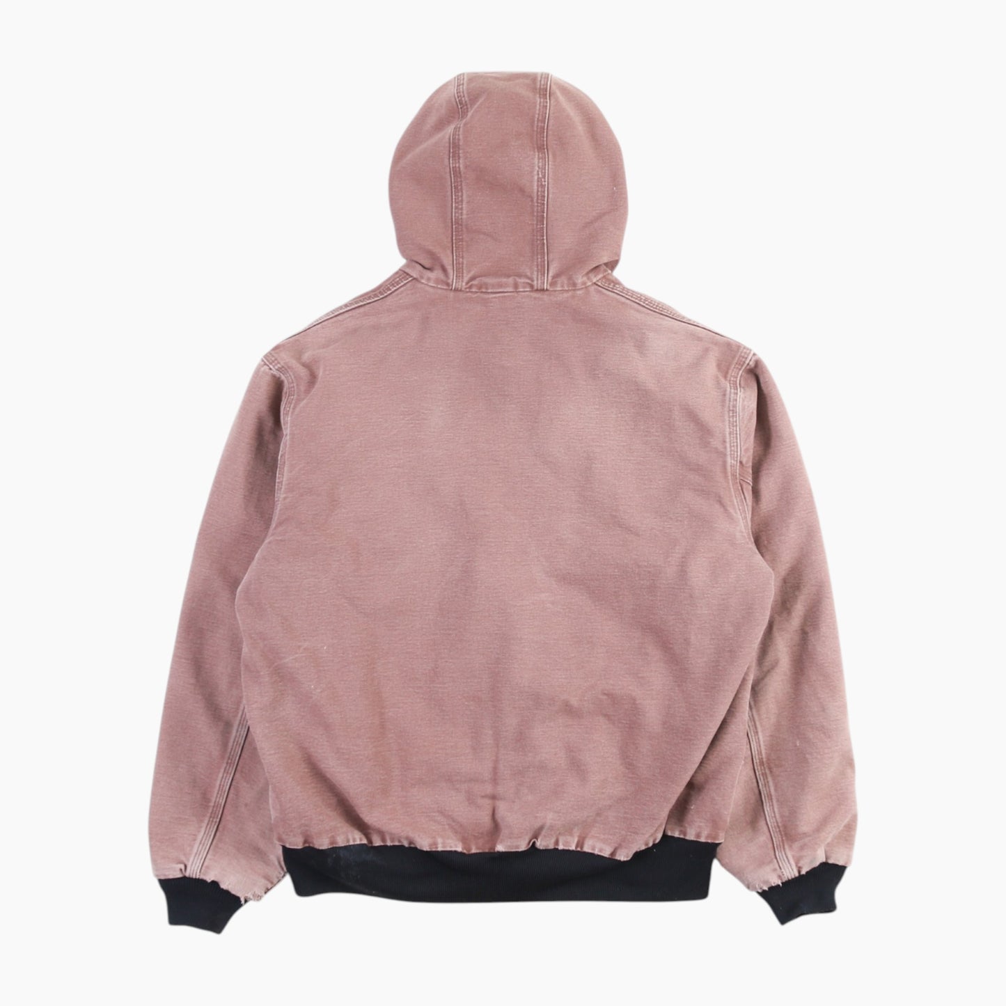 Hooded Active Jacket - Washed Red