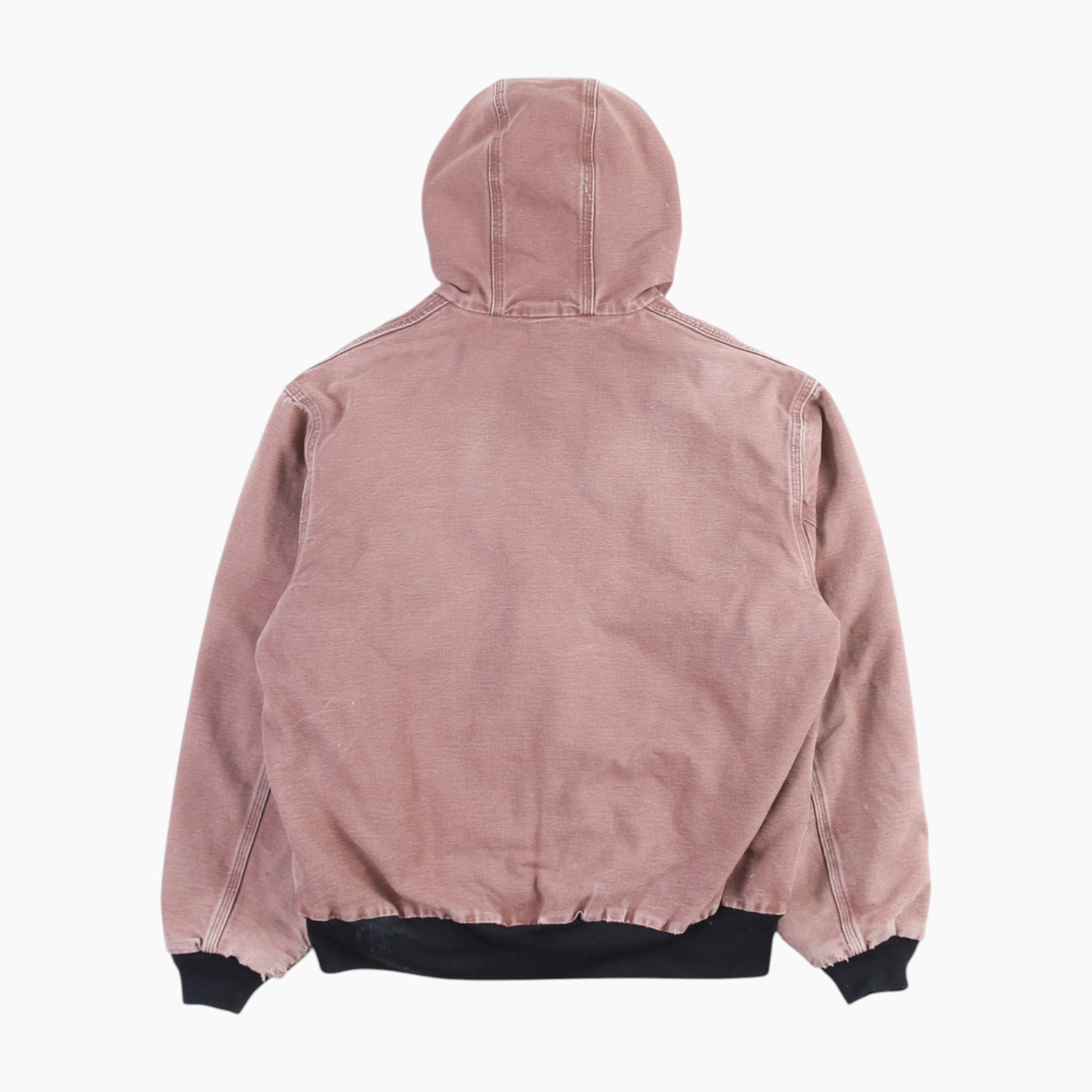 Hooded Active Jacket - Washed Red