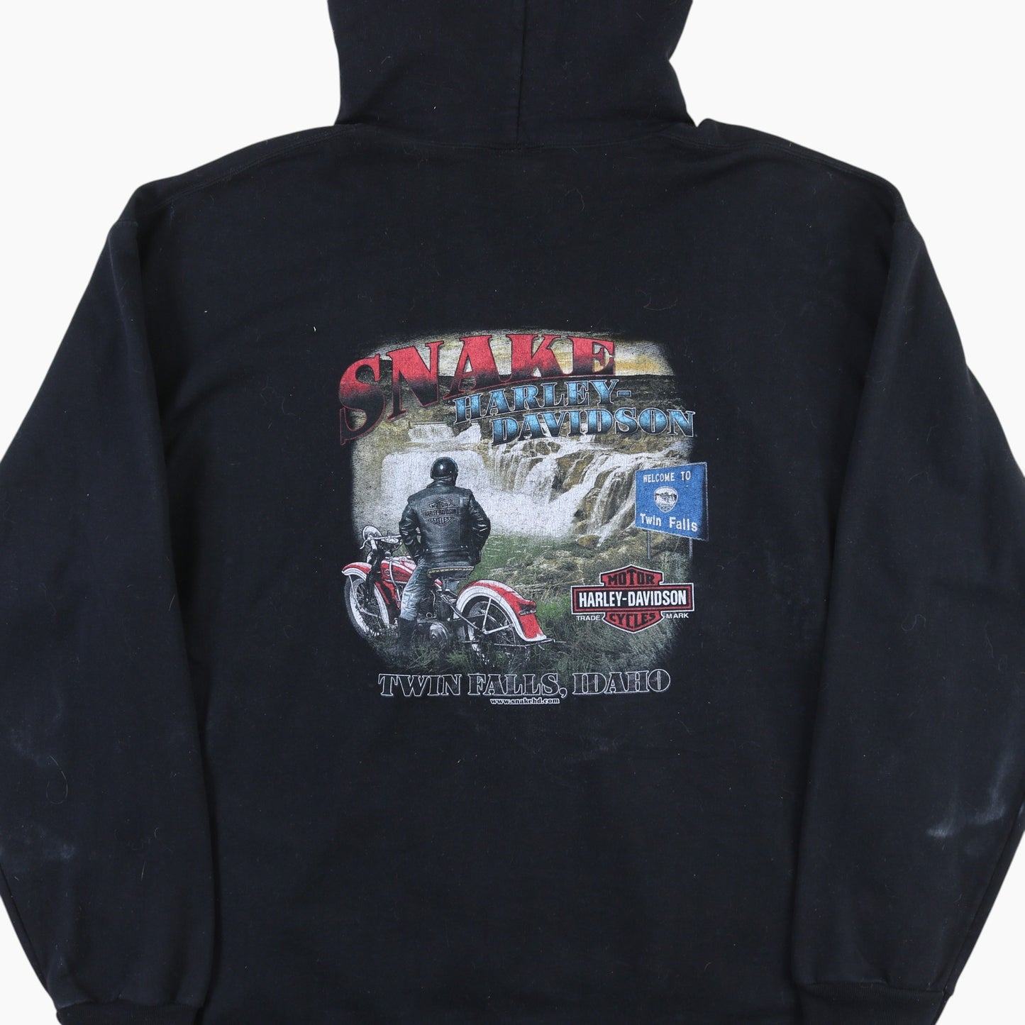 'Snake' Hooded Sweatshirt