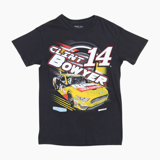 Vintage 'Clint Bowyer' T-shirt - Black