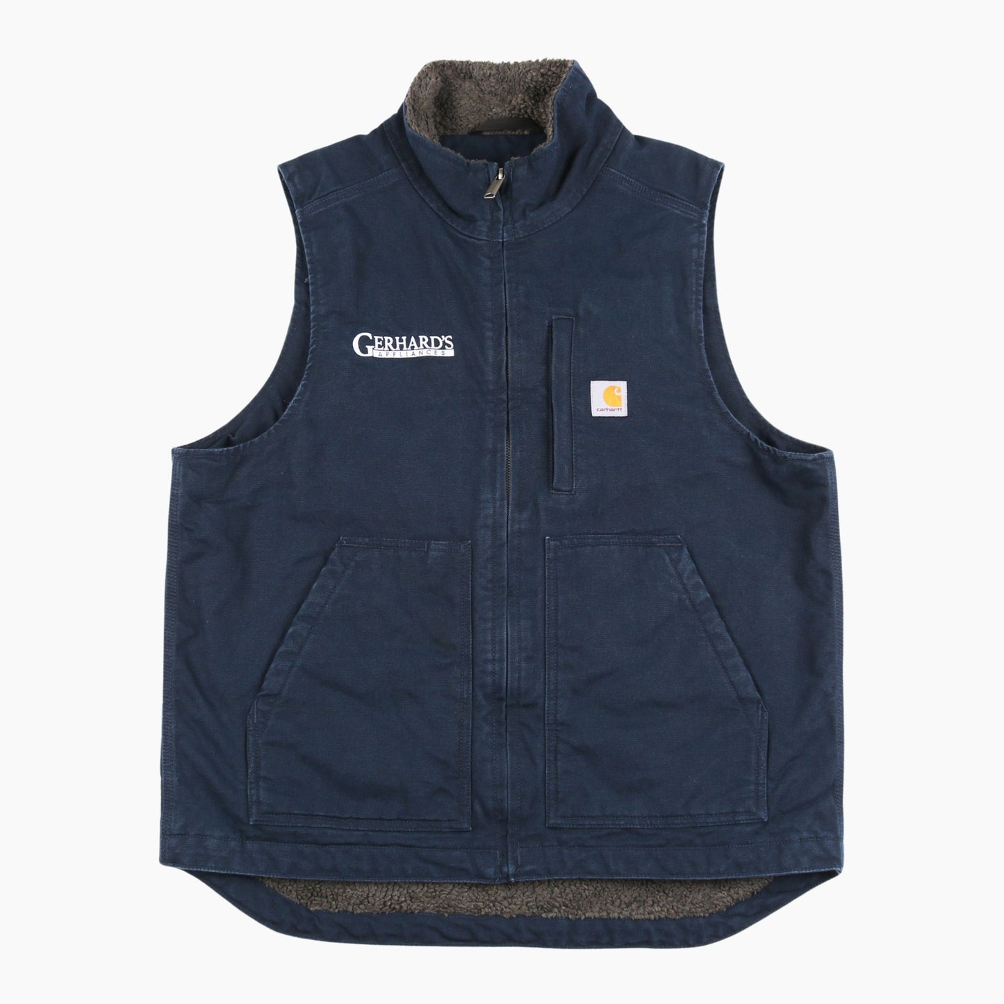 Lined Vest - Navy