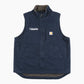 Lined Vest - Navy