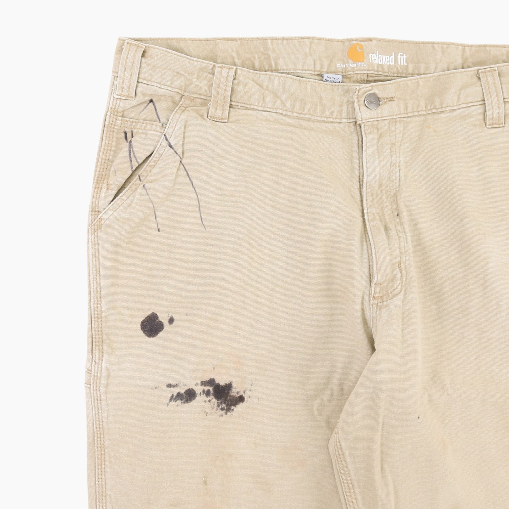Vintage Carpenter Pants - Beige