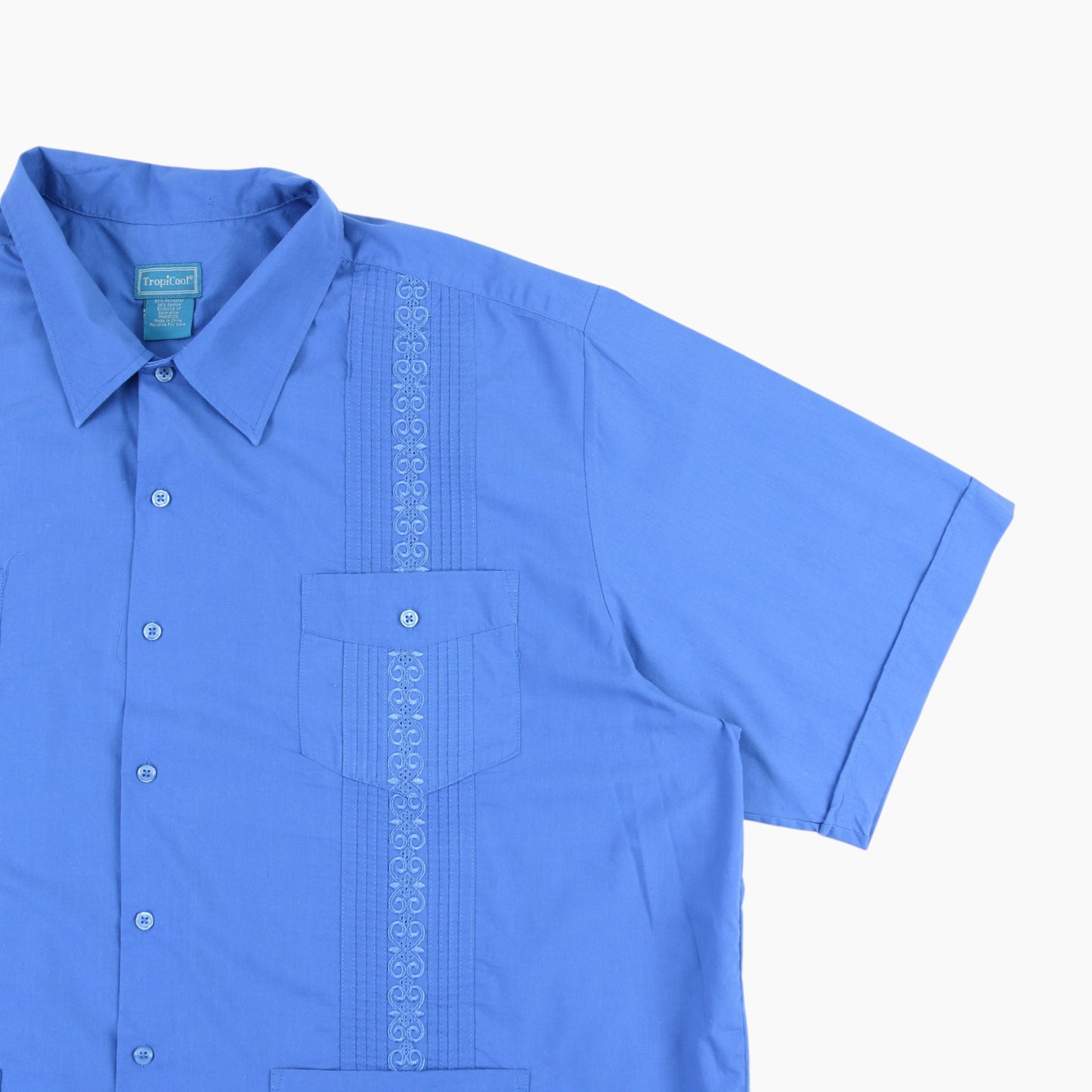 Vintage Cuban Guayabera Shirt