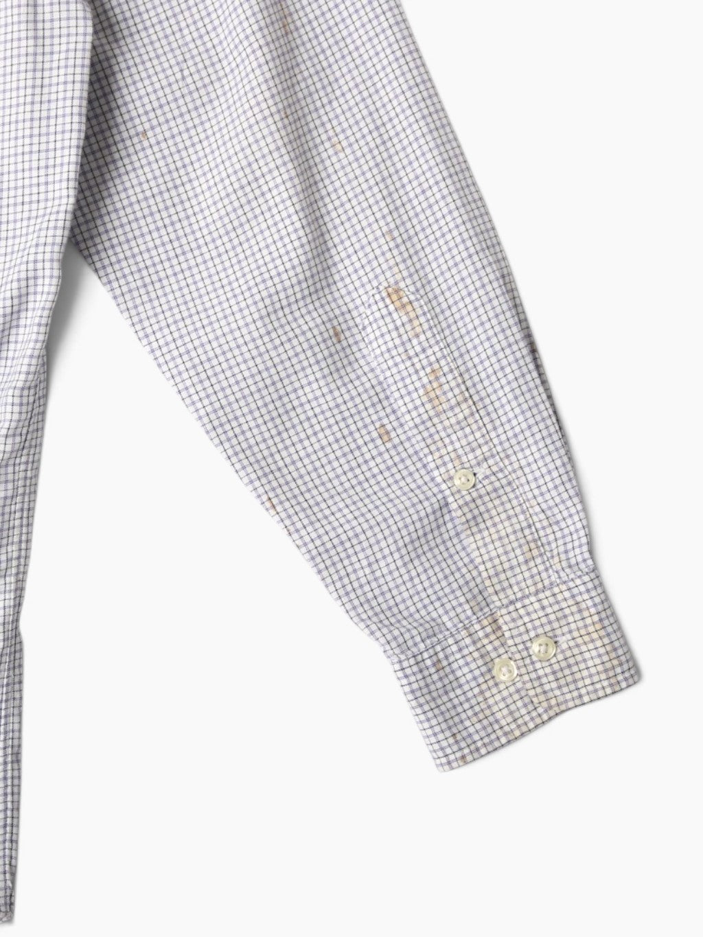 Vintage Shirt - White Check