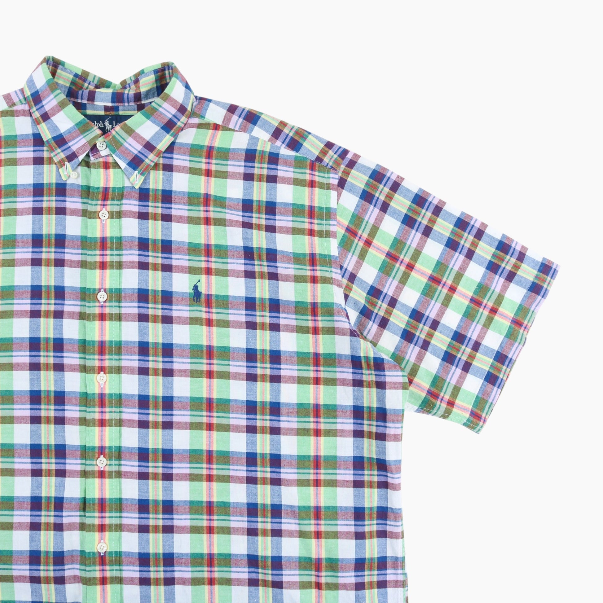 Vintage Shirt - White Check