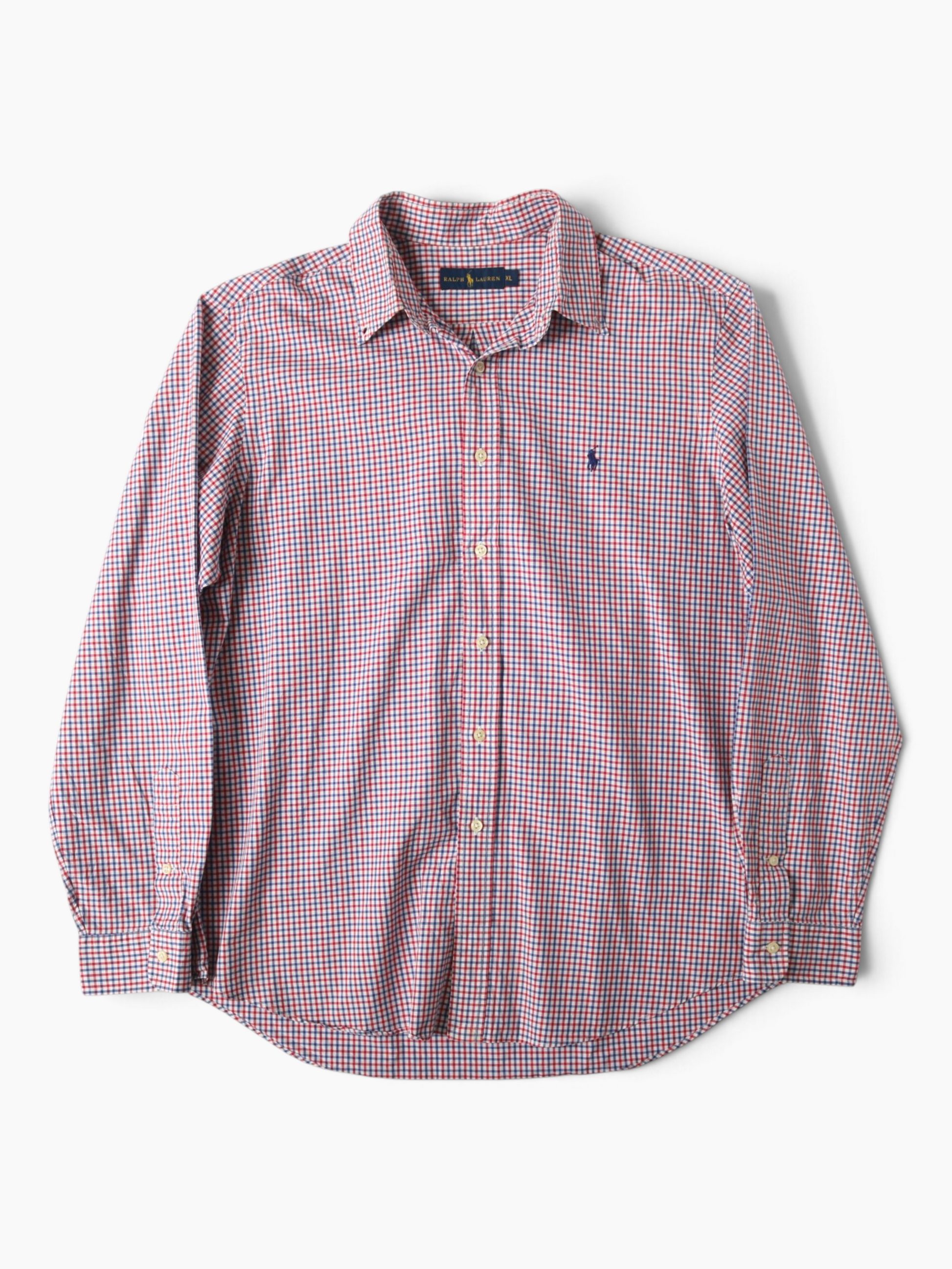 Vintage Shirt - Red Check