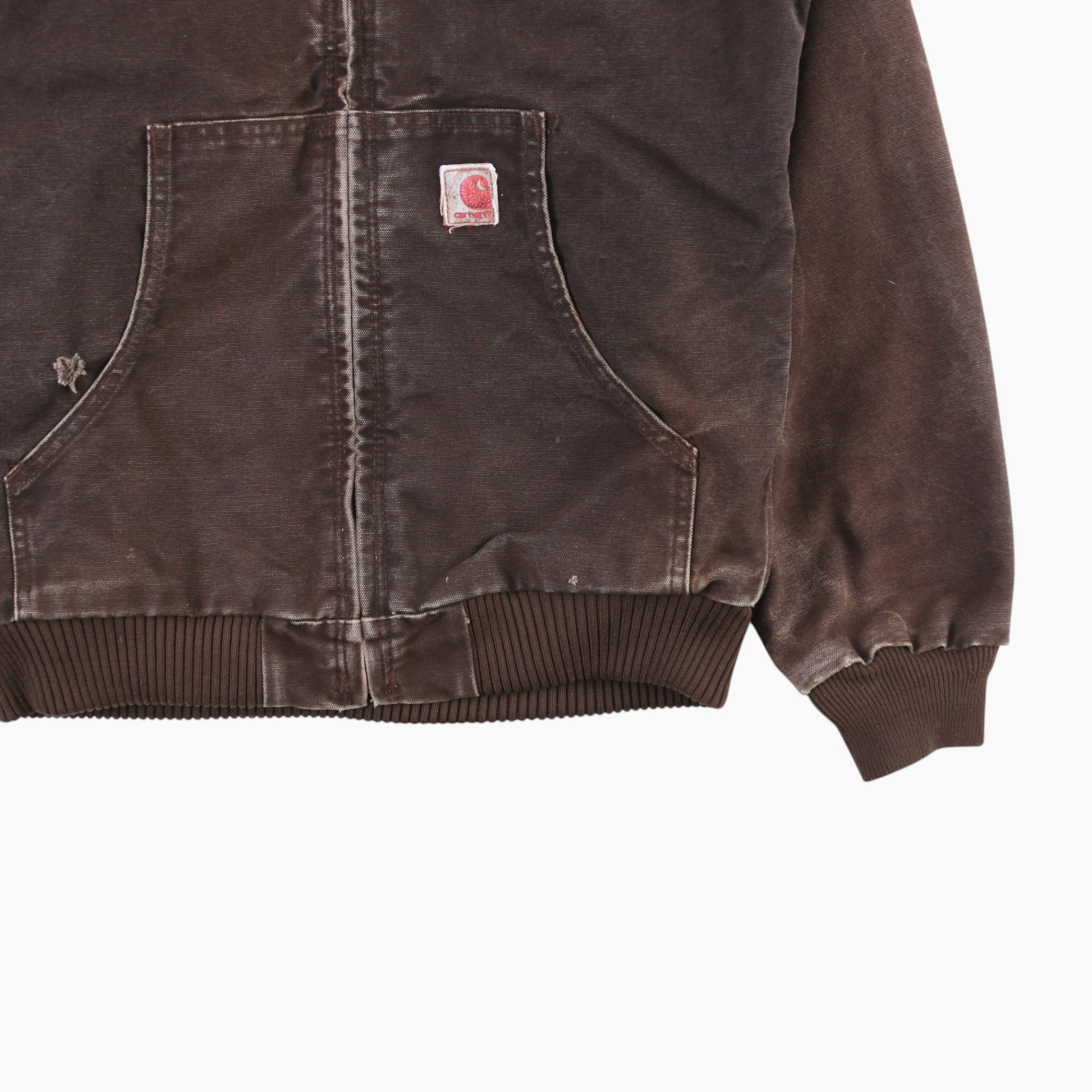 Hooded Active Jacket - Brown