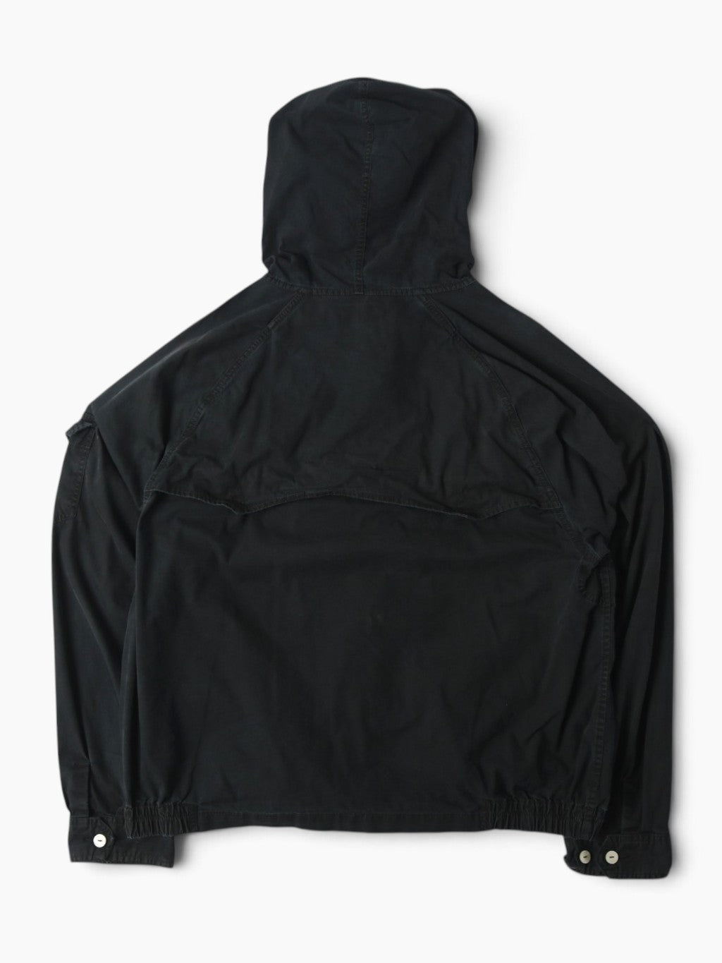 Vintage Hooded Jacket - Black
