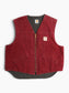 Lined Vest - Red