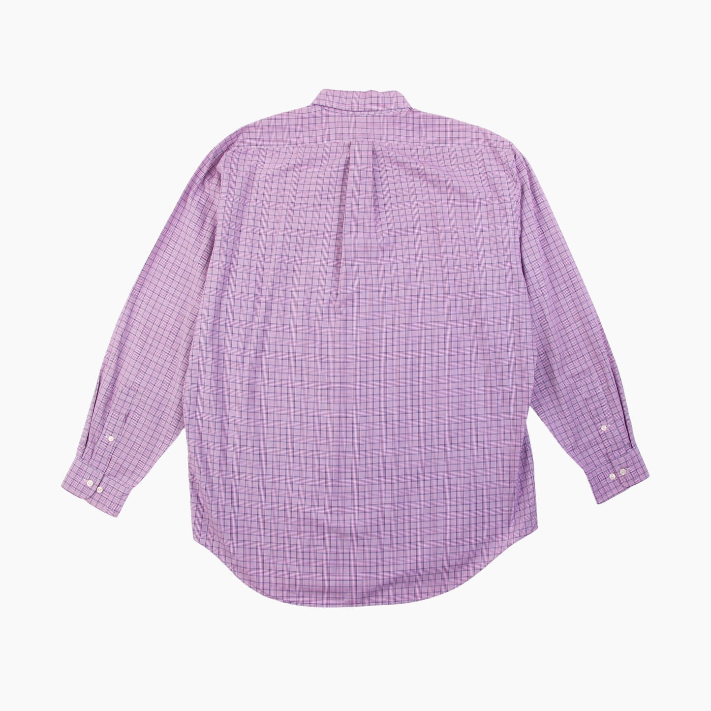 Vintage Shirt - Purple Check - American Madness