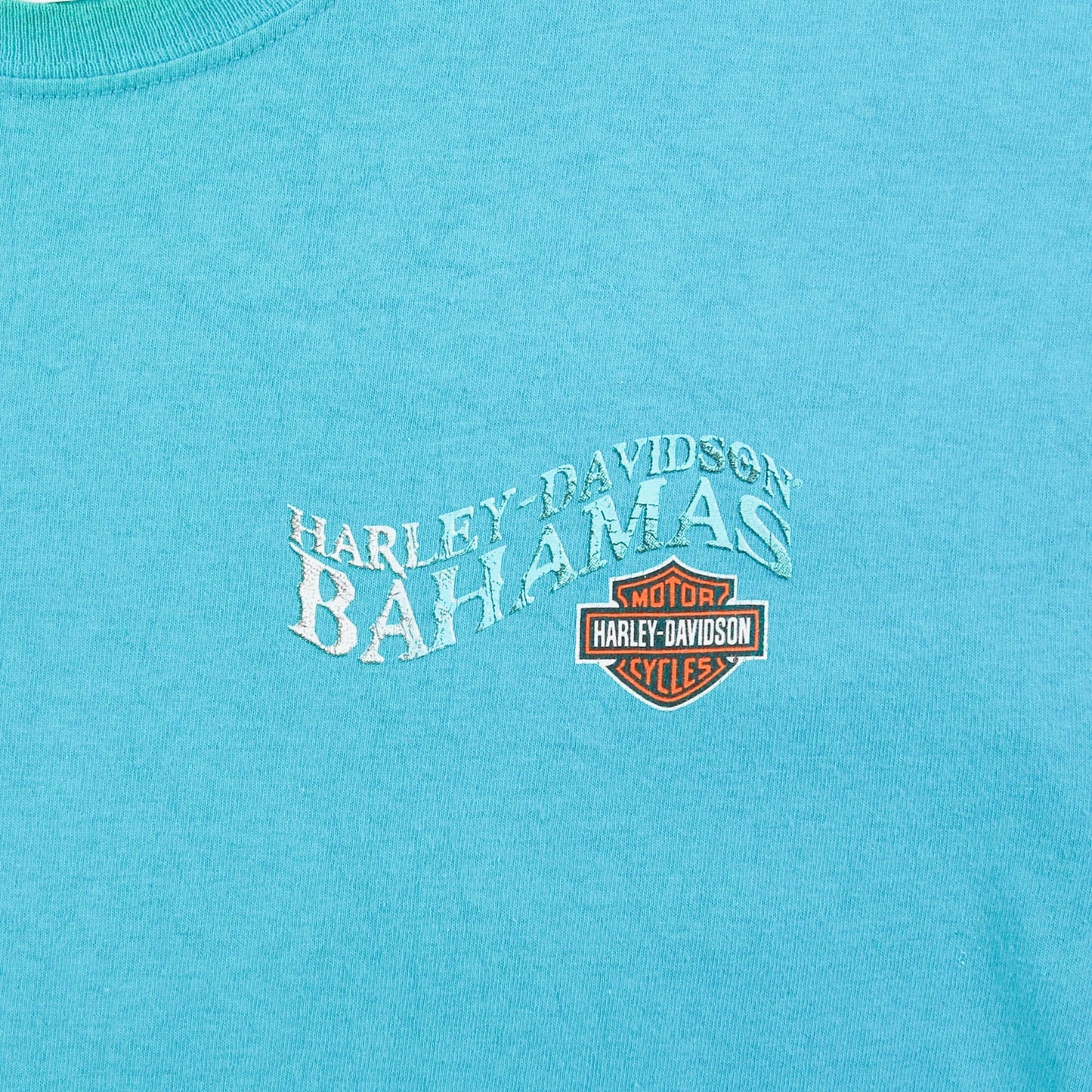 T-Shirt „Reiten durch das Paradies der Bahamas“