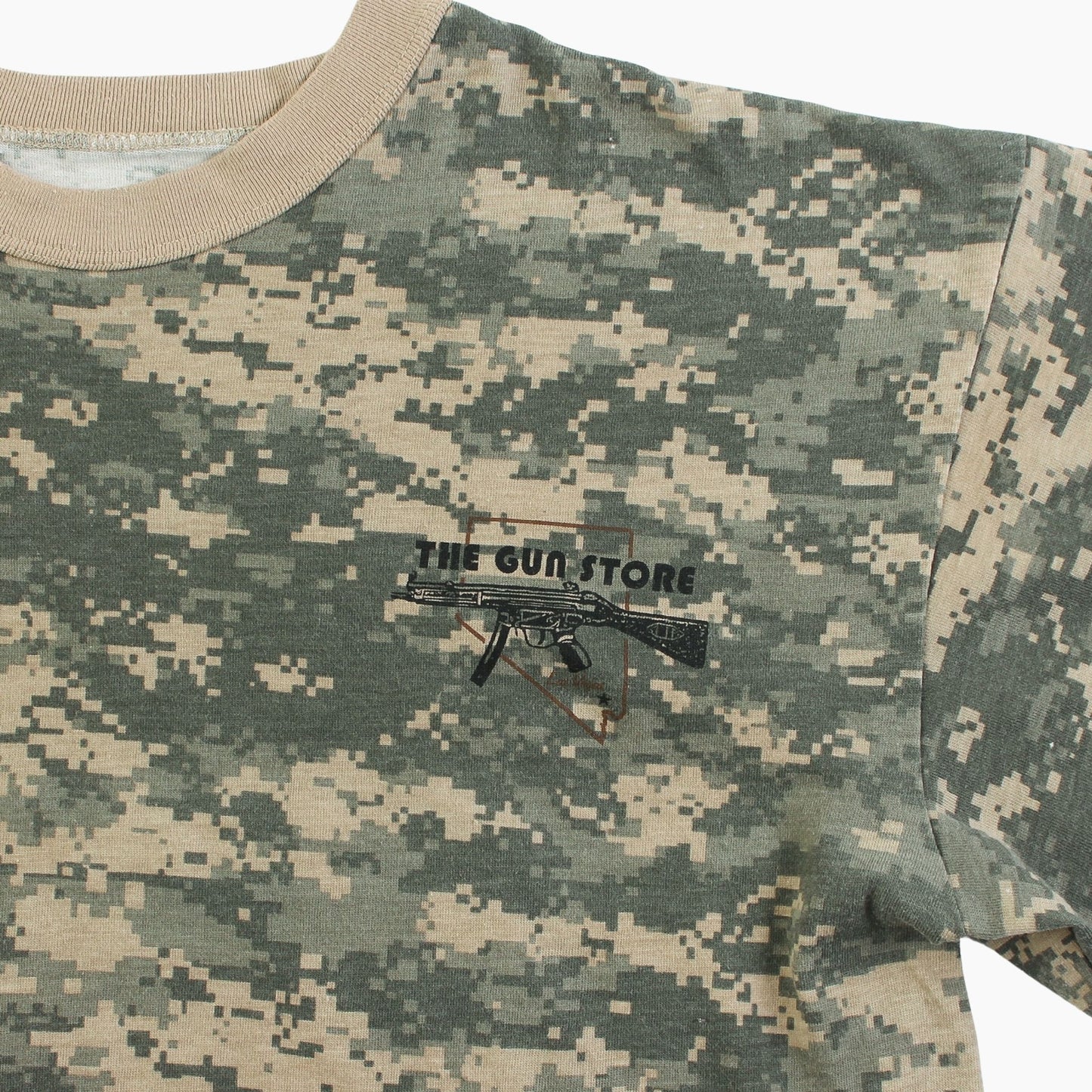 Vintage-T-Shirt mit durchgehendem „Real Tree Camo“-Print