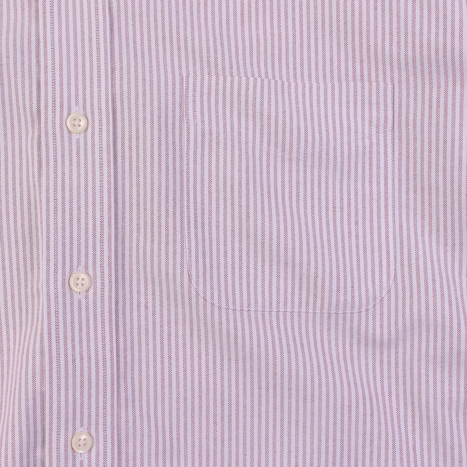 Vintage Shirt - Pink and White Stripe - American Madness