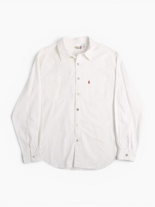 Denim Shirt - White
