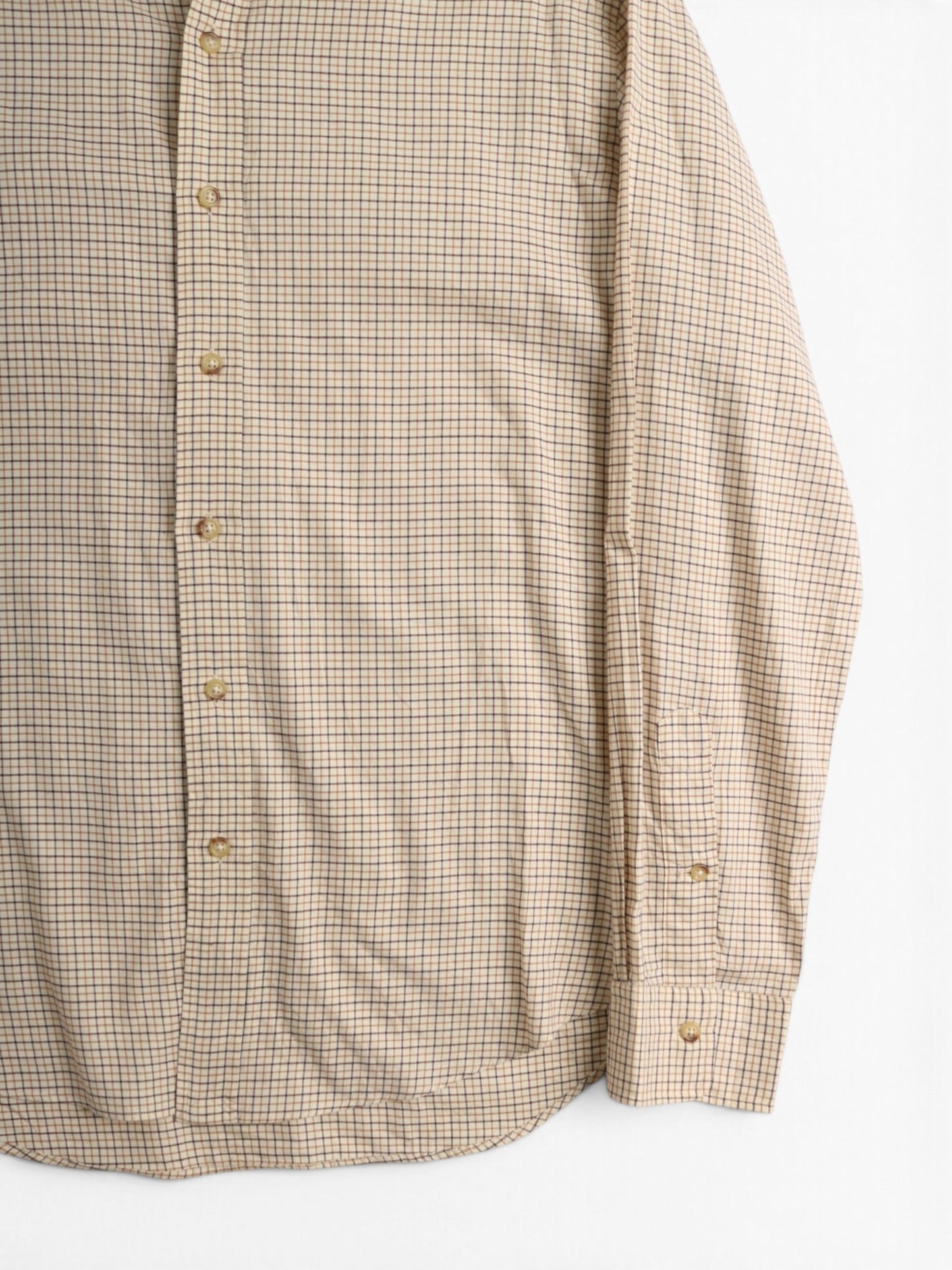 Vintage Shirt - Beige Check