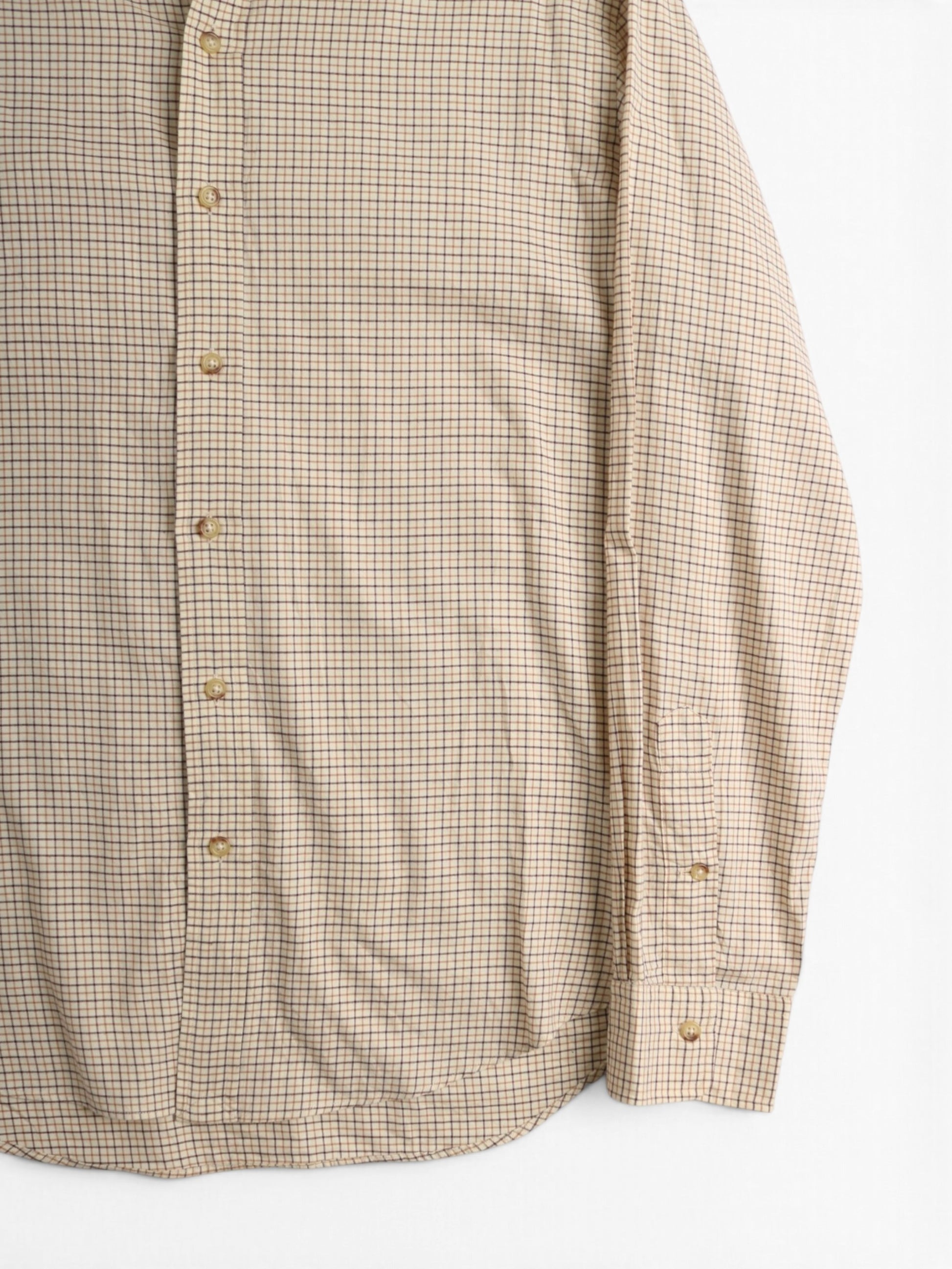 Vintage Shirt - Beige Check