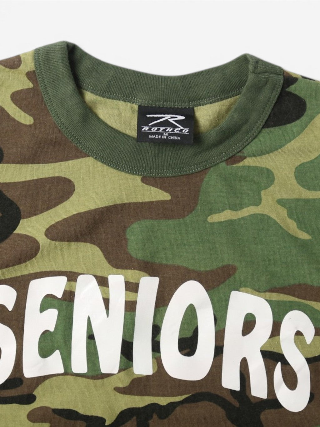 'Seniors' Woodland Camouflage T-Shirt