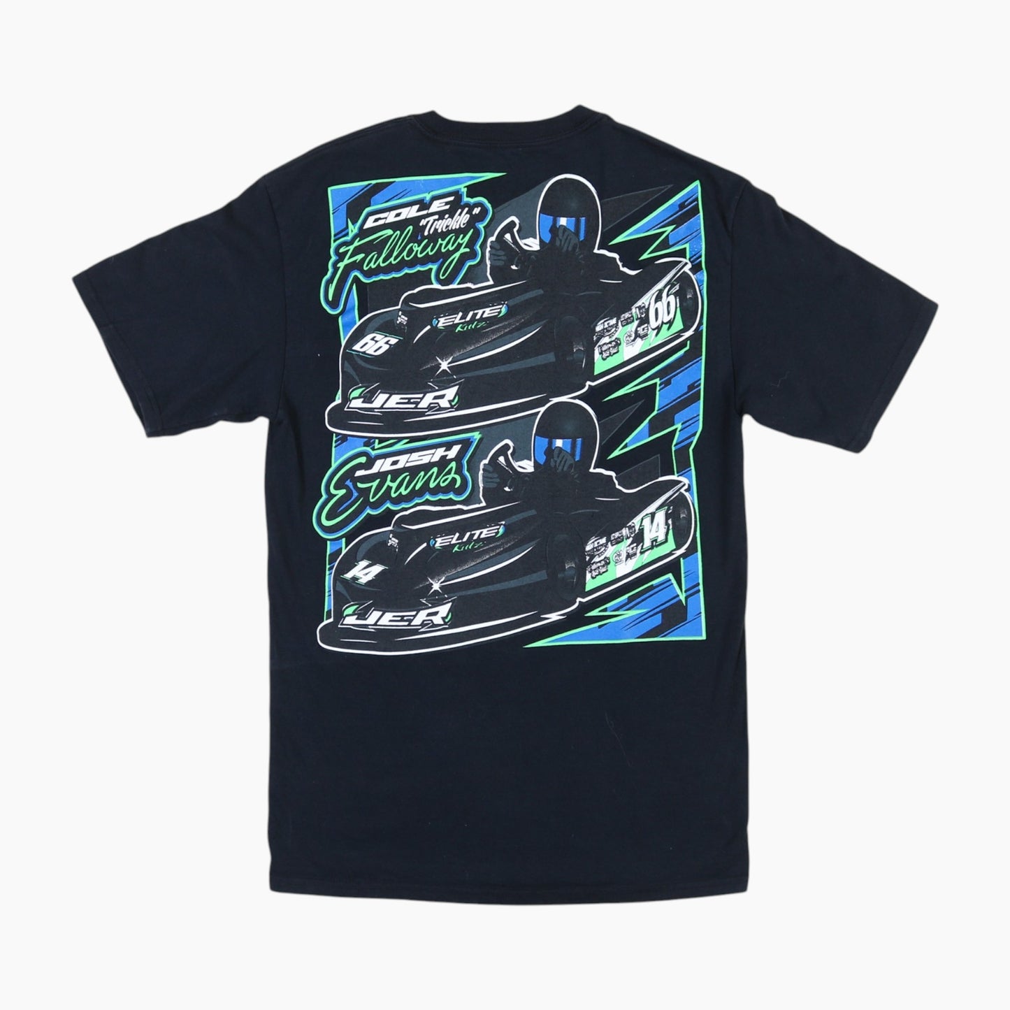 Vintage 'Dynamic Duo' T-shirt - Black