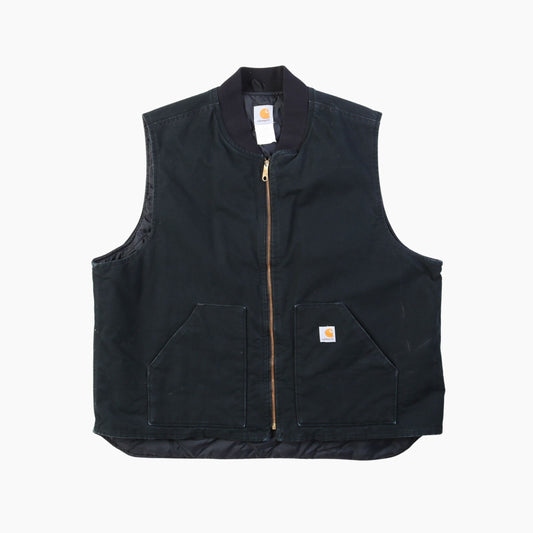 Lined Vest - Black - American Madness
