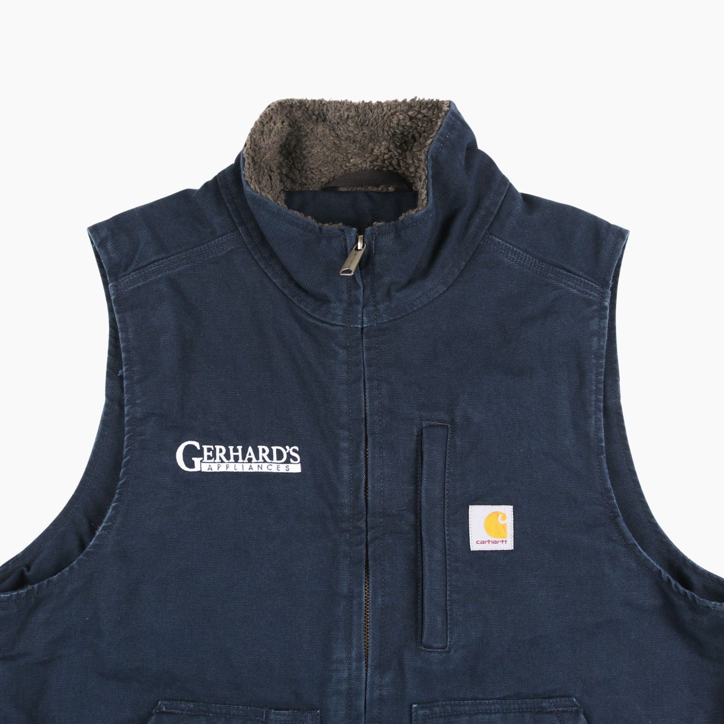 Lined Vest - Navy