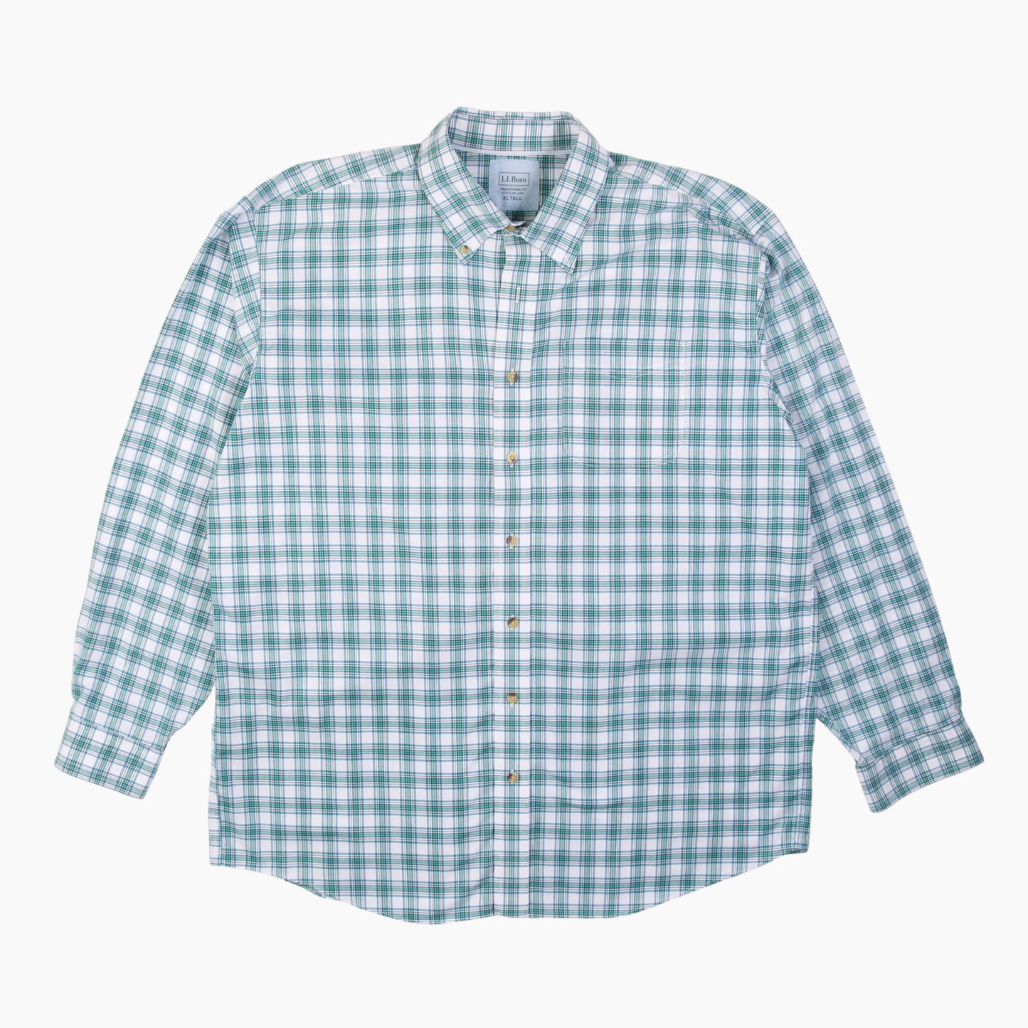 Vintage Shirt - White Check - American Madness