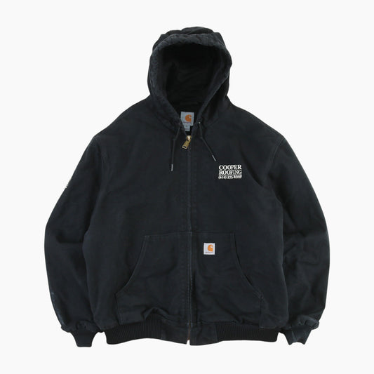 Active Hooded Jacket - Black